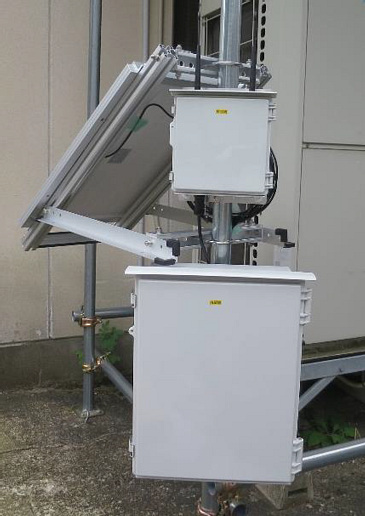 ソーラーパネル駆動型LoRaゲートウェイ(OiNET-957F)